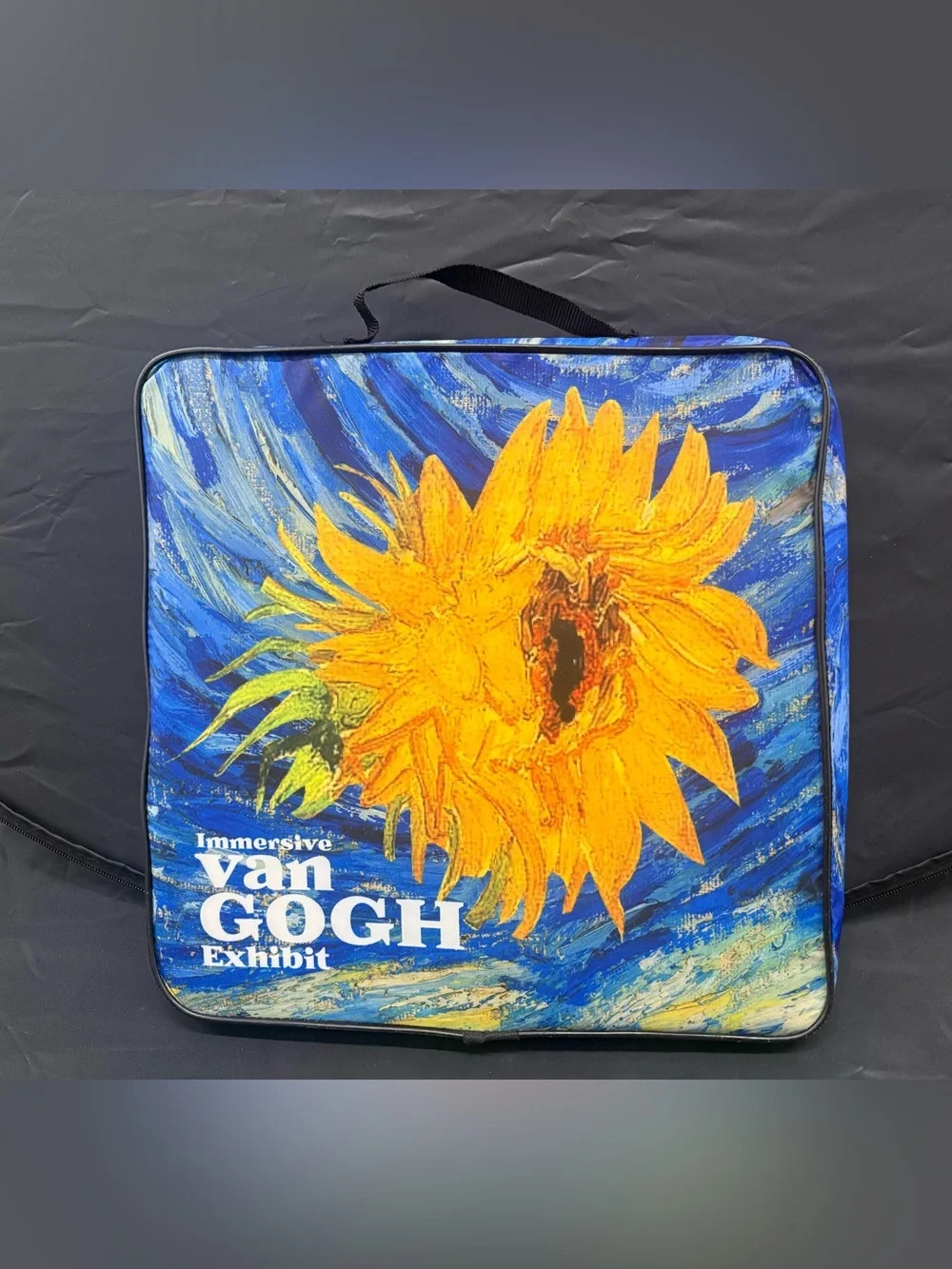Immersive Van Gogh Sunflower Foam Seat